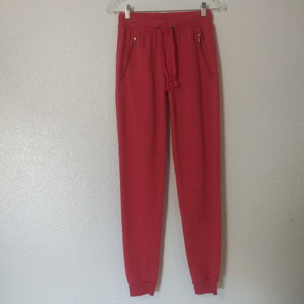 Coco Limon women's size S pink jogger drawstring athletic pants